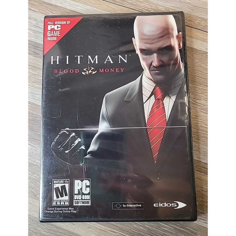Hitman Blood Money PC DVD-ROM Full Version Game FACTORY‎ SEALED